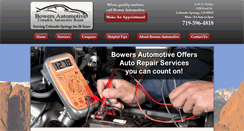 Desktop Screenshot of bowersautomotive.net